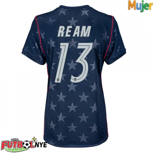 Camiseta Estados Unidos Tim Ream #13 Visitante Equipación para mujer Mundial 2026 manga corta